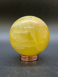 Himalayan Yellow Calcite Sphere