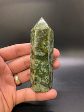 Load image into Gallery viewer, Himalayan Green Jasper Point
