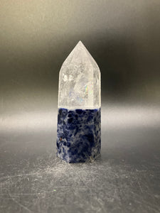 Sodalite with Quartz Crystal Points