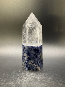 Sodalite with Quartz Crystal Points