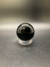 Load image into Gallery viewer, Black Obsidian Sphere
