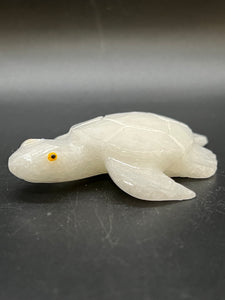 White Onyx Turtle