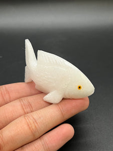 White Onyx Fish