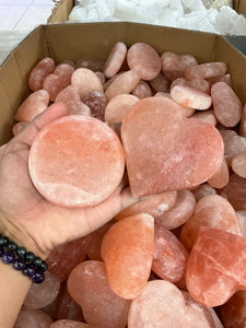 Pink Himalayan Salt Heart