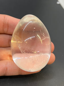 Crystal Quartz Yoni Egg