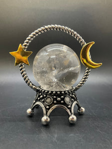 Star and Moon Sphere Stand