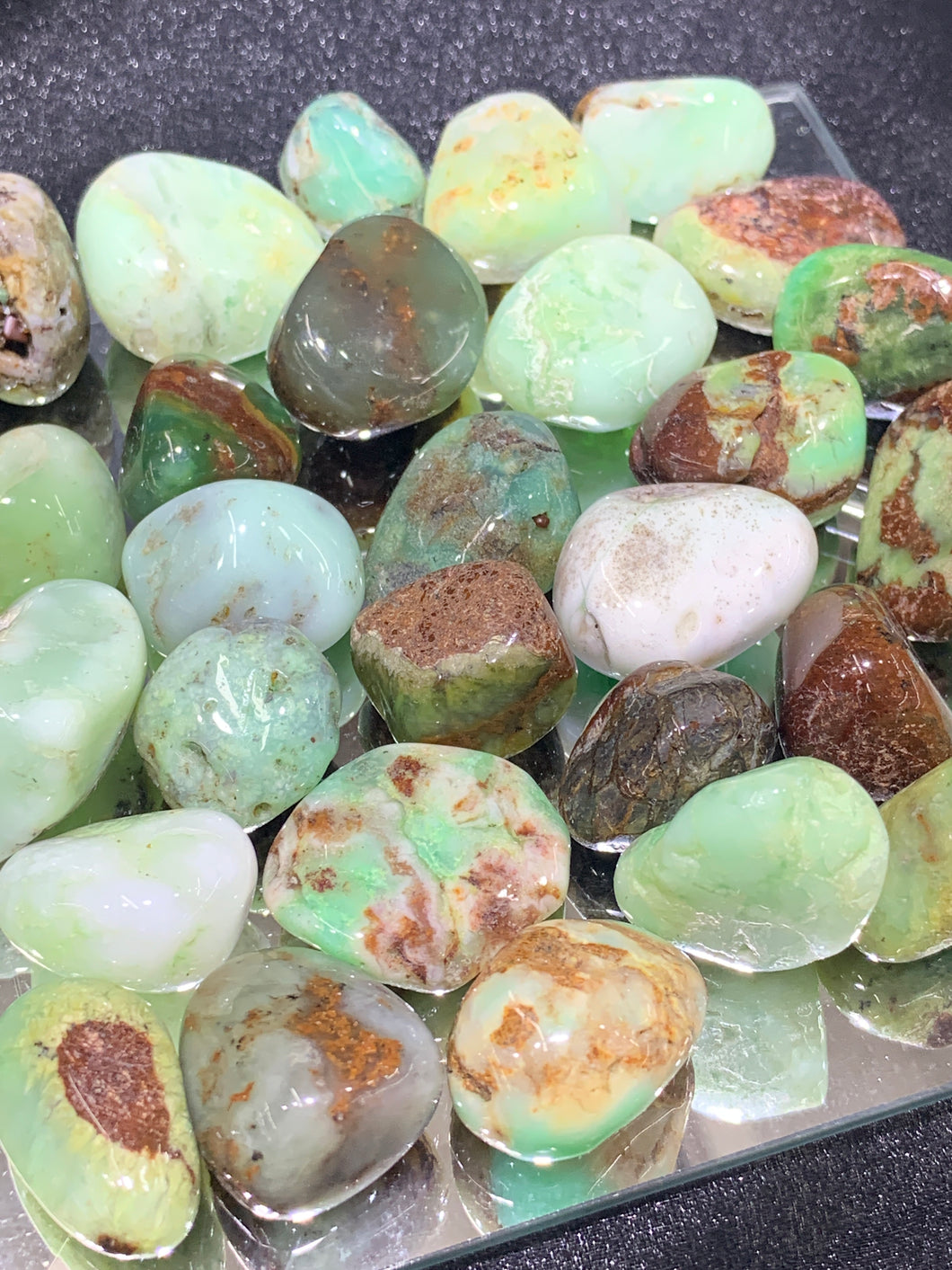 Chrysoprase Tumbled