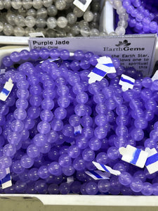 Purple Jade Bracelet