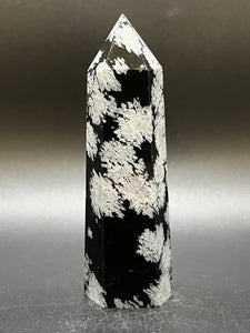 Snowflake Obsidian Point