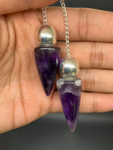 Load image into Gallery viewer, Amethyst Cone Pendulum
