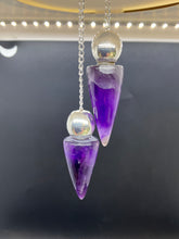 Load image into Gallery viewer, Amethyst Cone Pendulum

