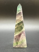 Load image into Gallery viewer, Rainbow Fluorite Obelisk
