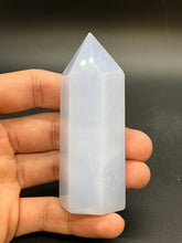Load image into Gallery viewer, Blue Chalcedony Point
