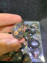 Load image into Gallery viewer, Red Snowflake Obsidian Tumbled
