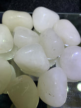 Load image into Gallery viewer, Snow Quartz Tumbled - 4 Stones
