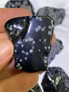 Snowflake Obsidian Slabs