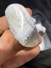 Load image into Gallery viewer, White Opal on Chalcedony Tumbled
