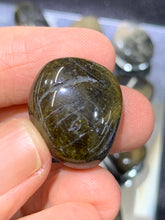 Load image into Gallery viewer, Green Tourmaline Tumbled
