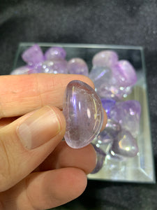 Amethyst Aura Tumbled
