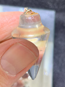 Quartz Crystal Pendulum (Cone Shape) - Medium