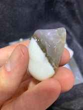 Load image into Gallery viewer, White Opal on Chalcedony Tumbled
