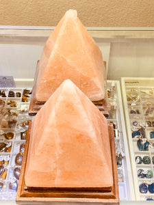 Pink Himalayan Salt Lamp Pyramid