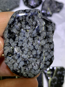 Snowflake Obsidian Slabs