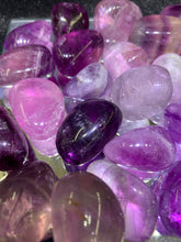 Load image into Gallery viewer, Purple Fluorite Tumbled
