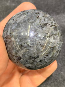 Lavarkite (Black Labradorite) Sphere