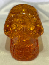 Load image into Gallery viewer, Synthetic Amber Skull
