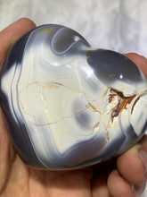Load image into Gallery viewer, White Dragon Agate Heart
