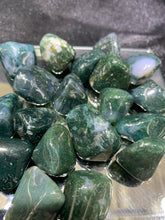 Load image into Gallery viewer, Moss Agate Tumbled
