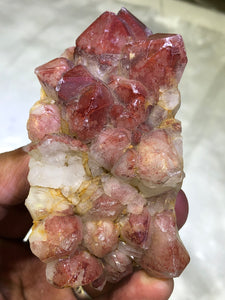 Red Crystal Cluster