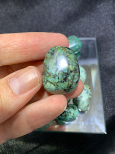 African Turquoise Tumbled