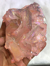 Load image into Gallery viewer, Rose Aura Crystal Cluster
