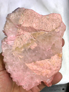 Rose Aura Crystal Cluster