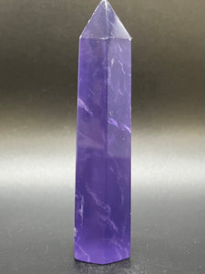 Violet Blue Fluorite Point