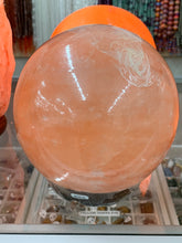 Load image into Gallery viewer, Pink Himalayan Salt Lamp Sphere
