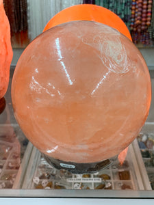 Pink Himalayan Salt Lamp Sphere