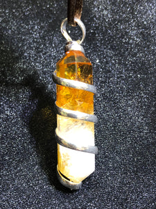 Spiral Wired Pendant