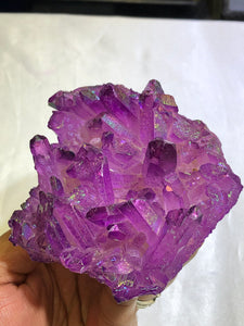 Amethyst Aura Crystal Cluster