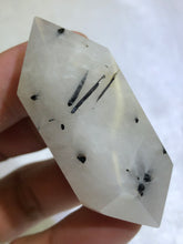 Load image into Gallery viewer, Double Terminated Tourmalinated Quartz Point
