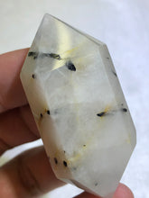 Load image into Gallery viewer, Double Terminated Tourmalinated Quartz Point
