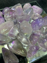 Load image into Gallery viewer, Amethyst Aura Tumbled
