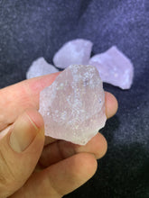 Load image into Gallery viewer, Rose Quartz Raw - 4 stones
