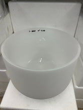 Load image into Gallery viewer, 12” Frosted Crystal Singing Bowls (only available for local pick up)
