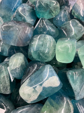 Load image into Gallery viewer, Blue Fluorite Tumbled
