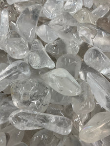 Quartz Crystal Tumbled - 4 stones