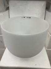 Load image into Gallery viewer, 12” Frosted Crystal Singing Bowls (only available for local pick up)
