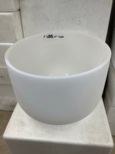 Load image into Gallery viewer, 12” Frosted Crystal Singing Bowls (only available for local pick up)
